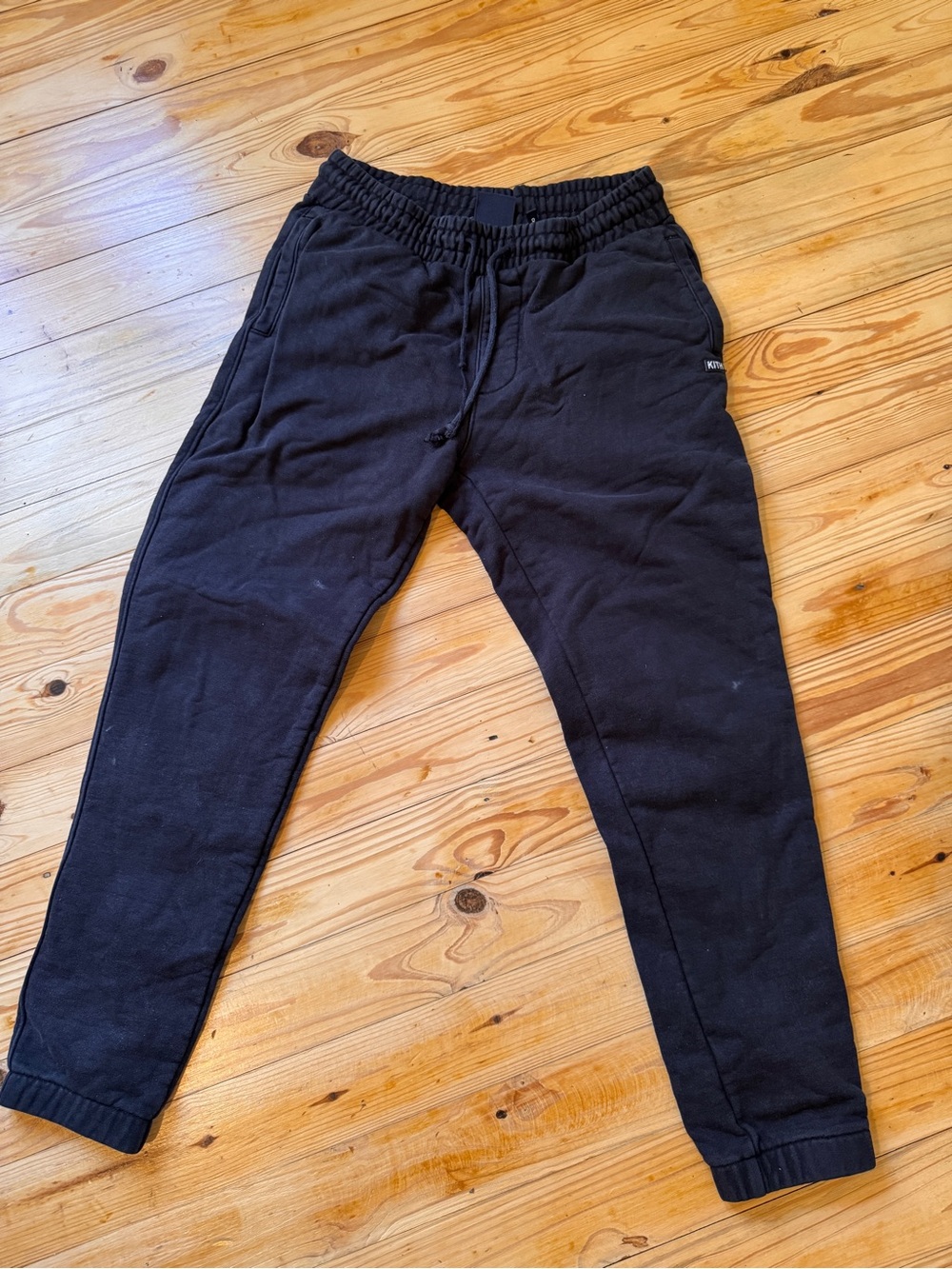 Kith Black Men’s Elastic Waist Joggers